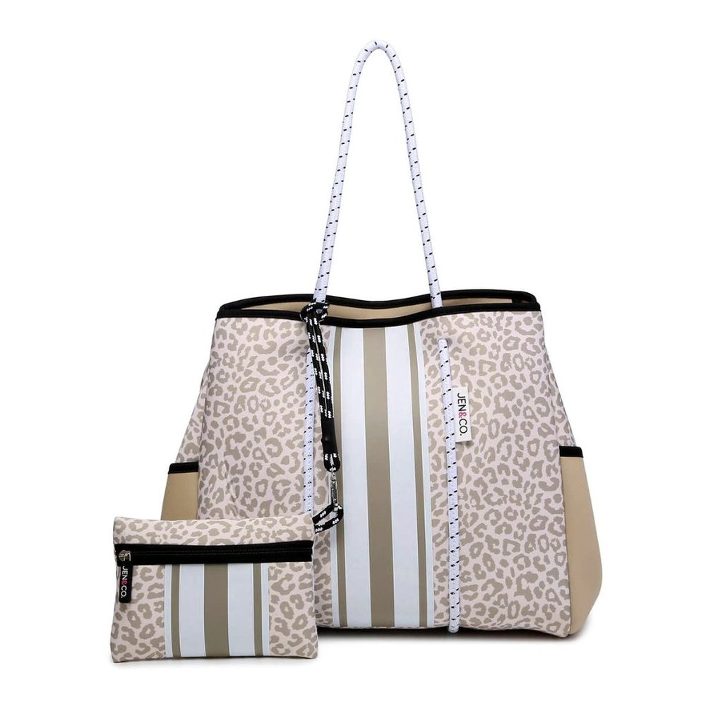 Extra large neoprene tote